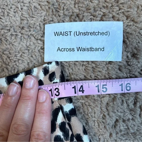 Banana Republic | Hayden Pant Cheetah Print Skinny Pull On Women’s Size 0P - Picture 13 of 15